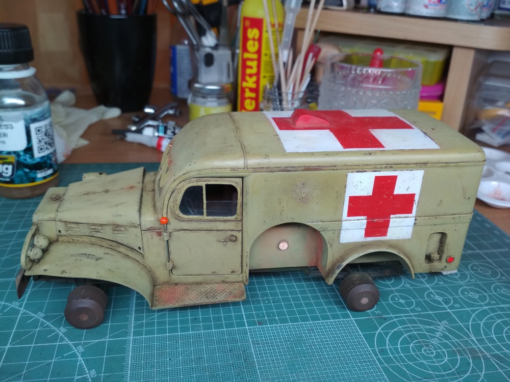 Dodge WC 54 ambulance (Plná velikost v novém okně) Dodge WC 54 ambulance