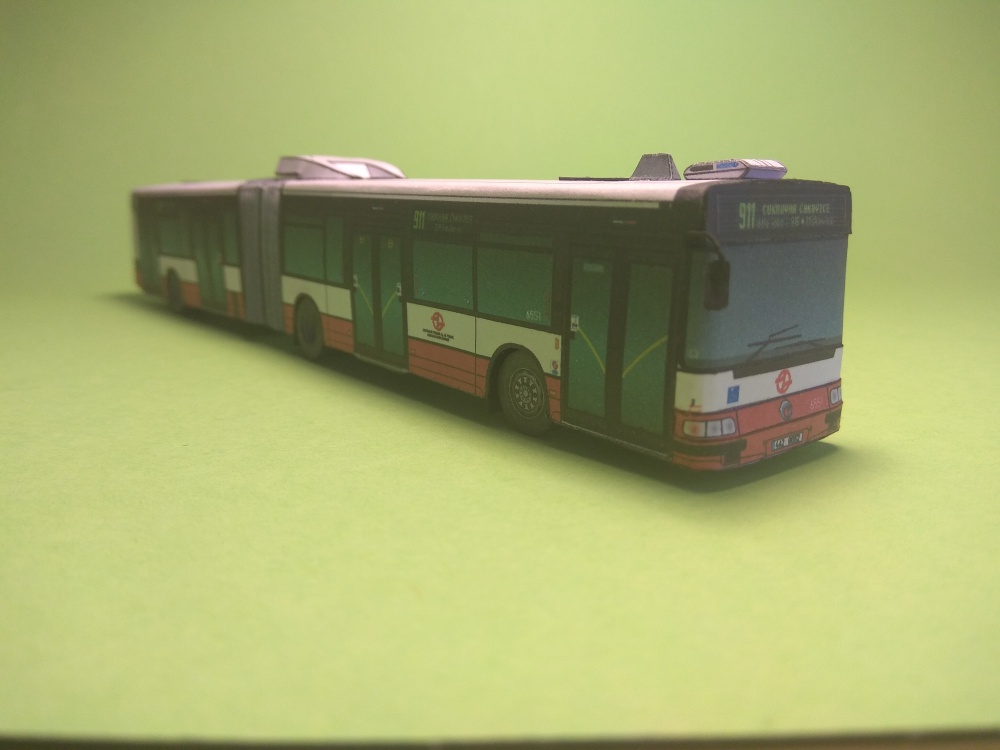 Irisbus City bus 18M - DP Praha (Plná velikost v novém okně) Irisbus City bus 18M - DP Praha
