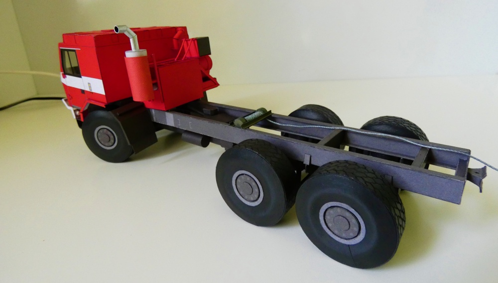 Evakua�n� valn�k s hydraulick�m �elem Tatra 815-7 6x6