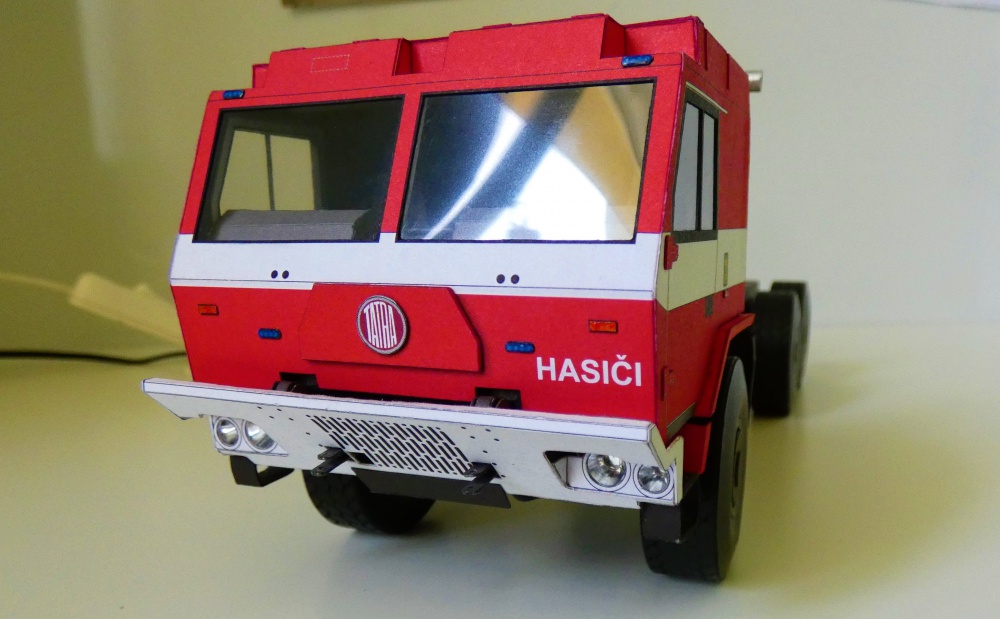 Evakua�n� valn�k s hydraulick�m �elem Tatra 815-7 6x6