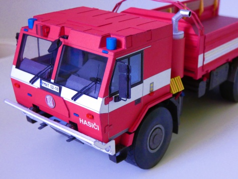 Evakua�n� valn�k s hydraulick�m �elem Tatra 815-7 6x6