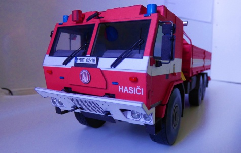 Evakua�n� valn�k s hydraulick�m �elem Tatra 815-7 6x6