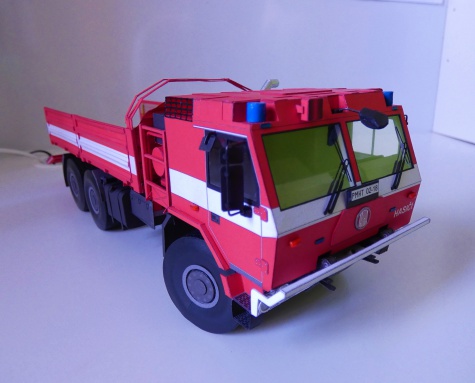 Evakua�n� valn�k s hydraulick�m �elem Tatra 815-7 6x6