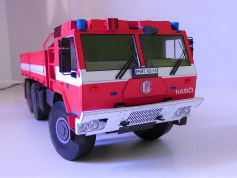 Evakua�n� valn�k s hydraulick�m �elem Tatra 815-7 6x6