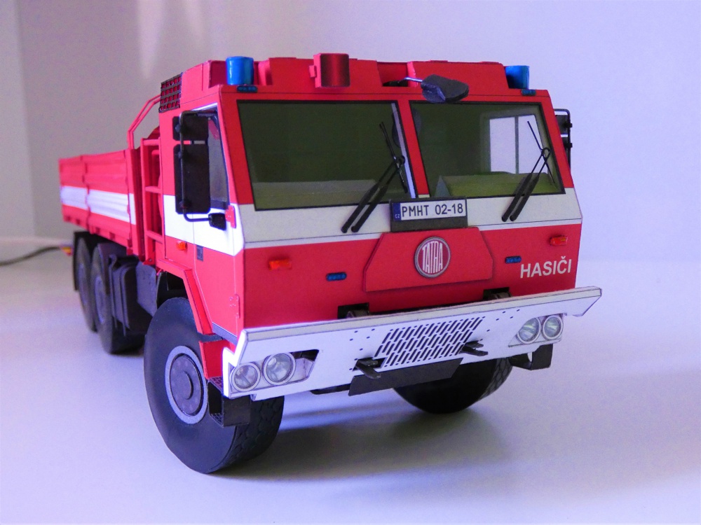 Evakua�n� valn�k s hydraulick�m �elem Tatra 815-7 6x6