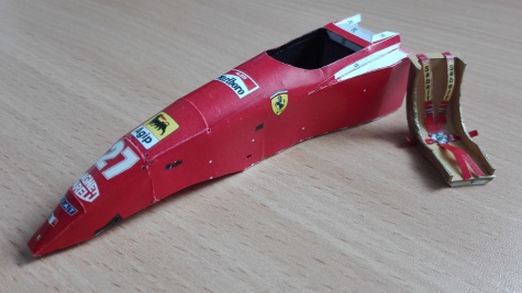Ferrari 412T2 - 1995 - Jean Alesi Ferrari 412T2 - 1995 - Jean Alesi
