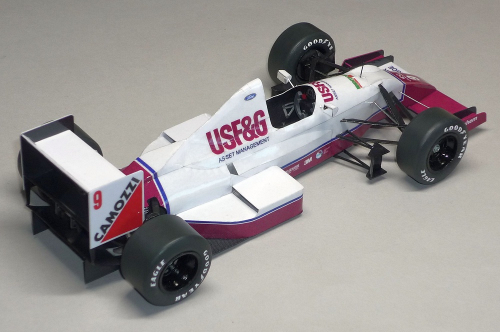 Arrows A11 - Derek Warwick - GP Brazilie 1989 (Plná velikost v novém okně) Arrows A11 - Derek Warwick - GP Brazilie 1989