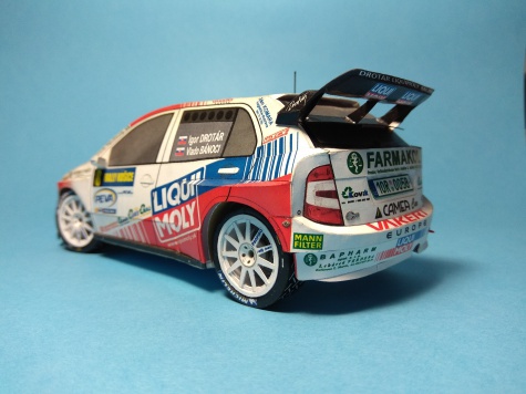 Skoda Fabia WRC EVO II. Skoda Fabia WRC EVO II.