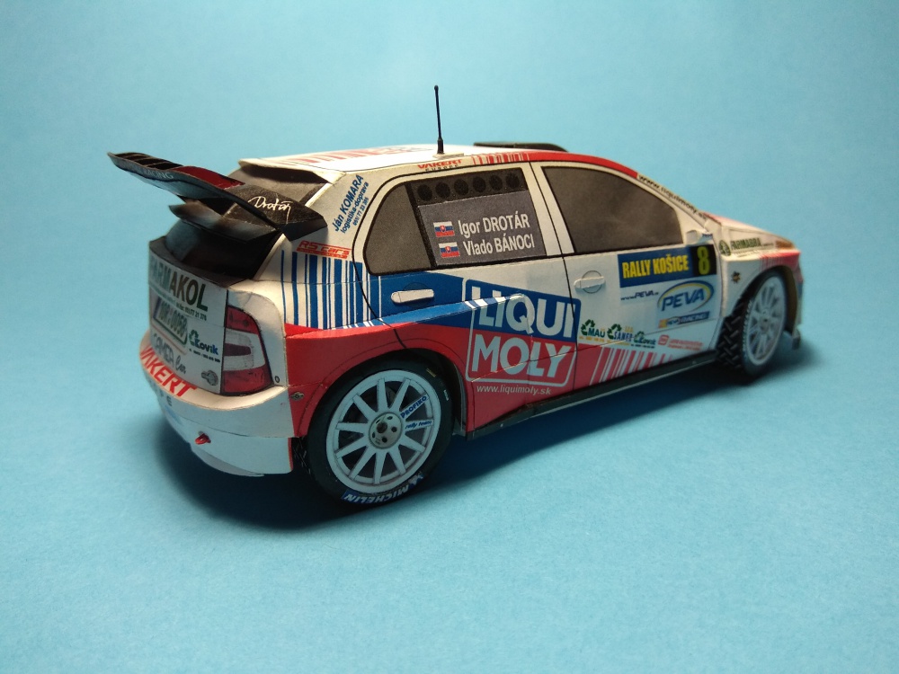 Skoda Fabia WRC EVO II. (Pln� velikost v nov�m okn�) Skoda Fabia WRC EVO II.
