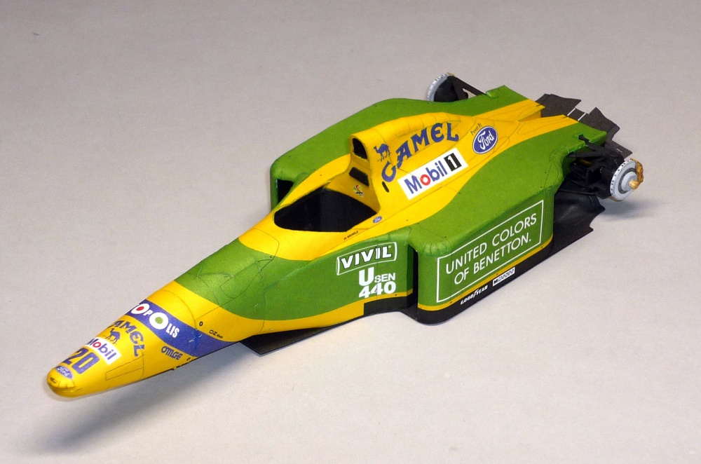 Benetton B192 - Martin Brundle - GP Belgie 1992