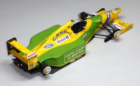 Benetton B192 - Martin Brundle - GP Belgie 1992 Benetton B192 - Martin Brundle - GP Belgie 1992