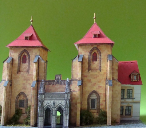 brána kostela Sv.Marie Pod řetězem brána kostela Sv.Marie Pod řetězem