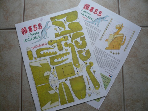 NESS z jezera Loch Ness NESS z jezera Loch Ness