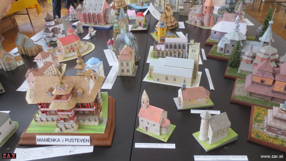 Medzin�rodn� s��a� a v�stava papierov�ch modelov, TRNAVA, 11. m�j 2019