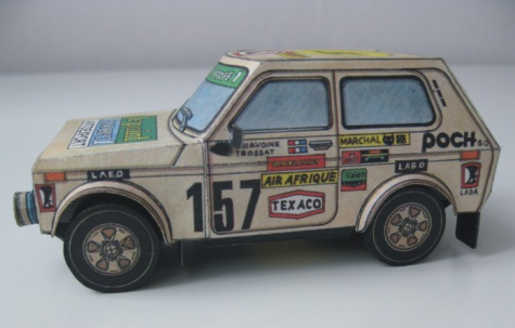 Lada Niva, Dakar Lada Niva, Dakar