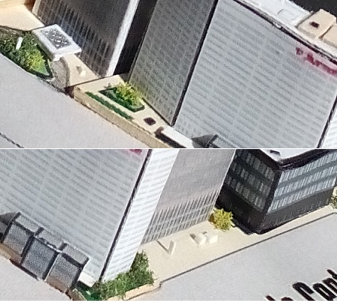 World Trade Center (WTC), Twin Towers - miniature scale model - 1:4400 World Trade Center (WTC), Twin Towers - miniature scale model - 1:4400