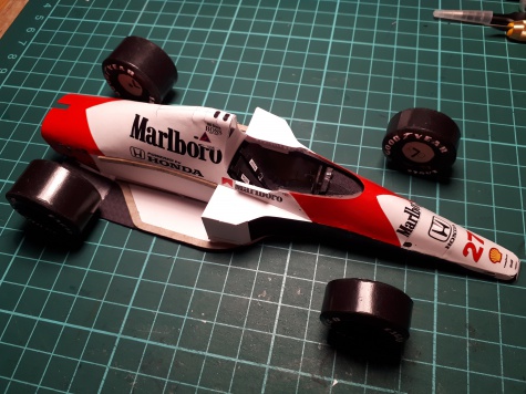 Mclaren MP4-5B - Ayrton Senna Mclaren MP4-5B - Ayrton Senna