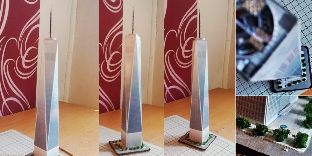One World Trade Center (WTC - Freedom Tower) (Plná velikost v novém okně) One World Trade Center (WTC - Freedom Tower)