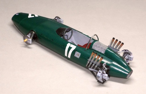 B.R.M. P57 - Graham Hill - GP Nizozemí - 1962 B.R.M. P57 - Graham Hill - GP Nizozemí - 1962