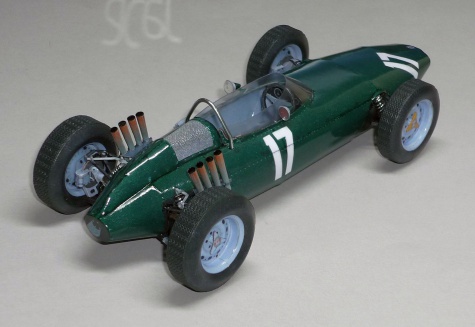 B.R.M. P57 - Graham Hill - GP Nizozemí - 1962 B.R.M. P57 - Graham Hill - GP Nizozemí - 1962