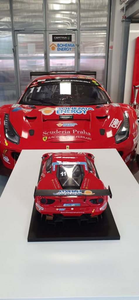 Ferrari 488 GT 3 Scuderia Praha Racing Brno 2019 Ferrari 488 GT 3 Scuderia Praha Racing Brno 2019
