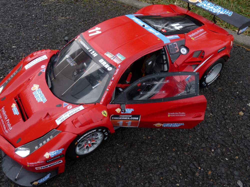 Ferrari 488 GT 3 Scuderia Praha Racing Brno 2019 (Plná velikost v novém okně) Ferrari 488 GT 3 Scuderia Praha Racing Brno 2019