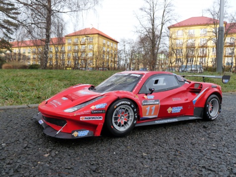 Ferrari 488 GT 3 Scuderia Praha Racing Brno 2019 Ferrari 488 GT 3 Scuderia Praha Racing Brno 2019