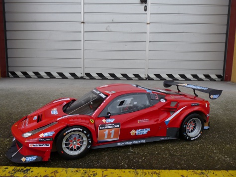 Ferrari 488 GT 3 Scuderia Praha Racing Brno 2019