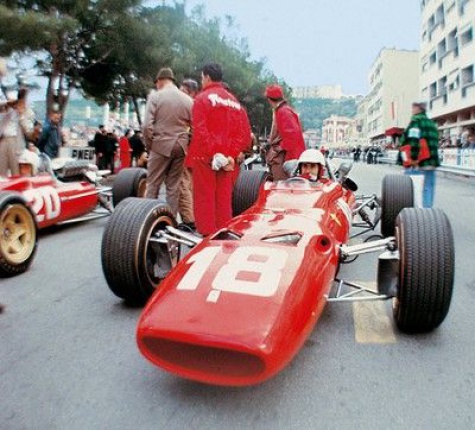 Ferrari 312/67 - Lorenzo Bandini - GP Monaka 1967 Ferrari 312/67 - Lorenzo Bandini - GP Monaka 1967