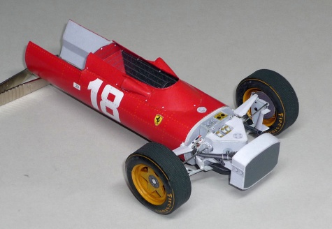 Ferrari 312/67 - Lorenzo Bandini - GP Monaka 1967 Ferrari 312/67 - Lorenzo Bandini - GP Monaka 1967
