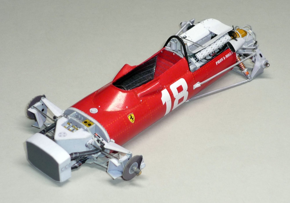Ferrari 312/67 - Lorenzo Bandini - GP Monaka 1967 (Plná velikost v novém okně) Ferrari 312/67 - Lorenzo Bandini - GP Monaka 1967