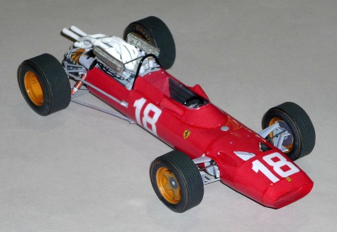 Ferrari 312/67 - Lorenzo Bandini - GP Monaka 1967 Ferrari 312/67 - Lorenzo Bandini - GP Monaka 1967
