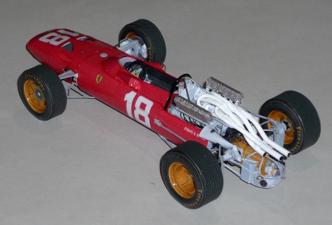 Ferrari 312/67 - Lorenzo Bandini - GP Monaka 1967 Ferrari 312/67 - Lorenzo Bandini - GP Monaka 1967