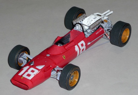 Ferrari 312/67 - Lorenzo Bandini - GP Monaka 1967 Ferrari 312/67 - Lorenzo Bandini - GP Monaka 1967