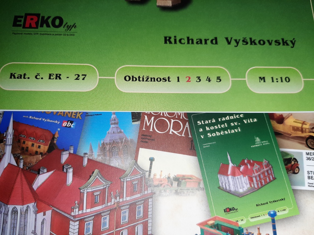 Dárek ke knize - Modelář (Plná velikost v novém okně) Dárek ke knize - Modelář