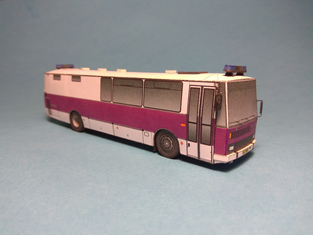 Karosa C 734.1347 - Vězeňská Sluba ČR - soudní vůz (Plná velikost v novém okně) Karosa C 734.1347 - Vězeňská Sluba ČR - soudní vůz
