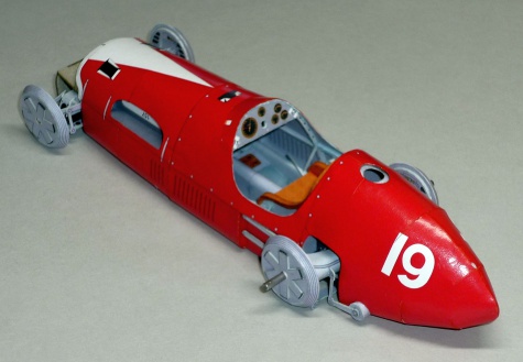 Ferrari 500 - Rudi Fischer - GP V.Británie 1952 Ferrari 500 - Rudi Fischer - GP V.Británie 1952