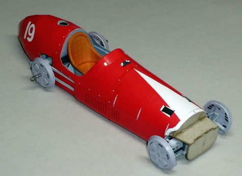 Ferrari 500 - Rudi Fischer - GP V.Británie 1952 Ferrari 500 - Rudi Fischer - GP V.Británie 1952