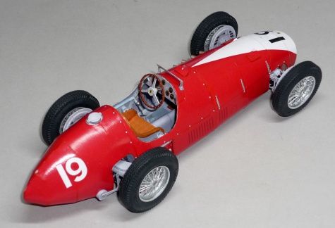 Ferrari 500 - Rudi Fischer - GP V.Británie 1952 Ferrari 500 - Rudi Fischer - GP V.Británie 1952