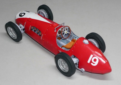 Ferrari 500 - Rudi Fischer - GP V.Británie 1952 Ferrari 500 - Rudi Fischer - GP V.Británie 1952