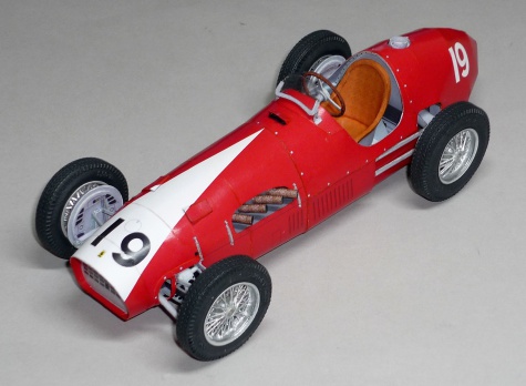 Ferrari 500 - Rudi Fischer - GP V.Británie 1952 Ferrari 500 - Rudi Fischer - GP V.Británie 1952