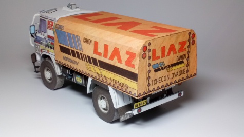 Liaz 111.154 D Dakar 1988 Liaz 111.154 D Dakar 1988