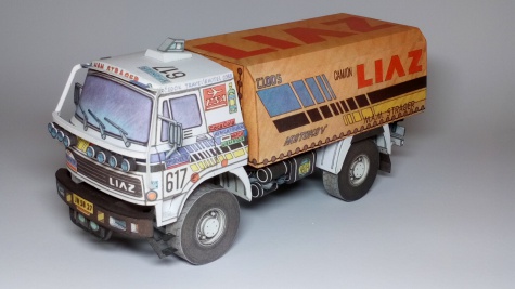 Liaz 111.154 D Dakar 1988 Liaz 111.154 D Dakar 1988