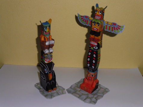 Havran�  a Orl� totem