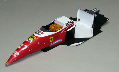 Ferrari F93A - Jean Alesi - GP Monaka 1993 Ferrari F93A - Jean Alesi - GP Monaka 1993