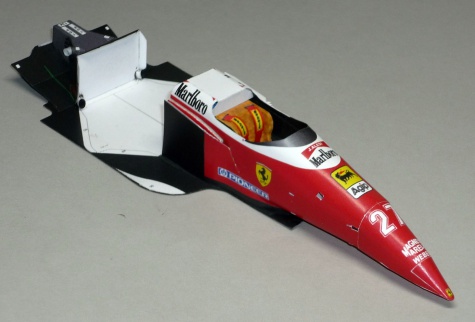 Ferrari F93A - Jean Alesi - GP Monaka 1993 Ferrari F93A - Jean Alesi - GP Monaka 1993