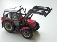 Zetor 7745 s �eln�m naklada�em Quicke