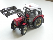 Zetor 7745 s �eln�m naklada�em Quicke