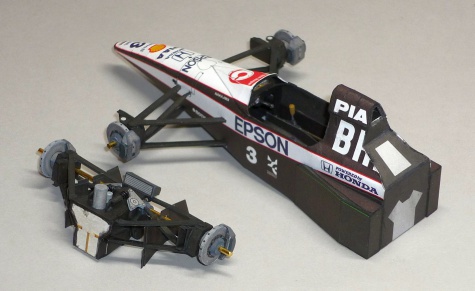 Tyrrell 020 - Satoru Nakajima - GP Kanady 1991 Tyrrell 020 - Satoru Nakajima - GP Kanady 1991