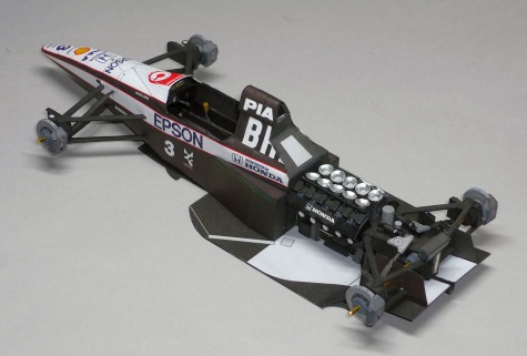 Tyrrell 020 - Satoru Nakajima - GP Kanady 1991 Tyrrell 020 - Satoru Nakajima - GP Kanady 1991